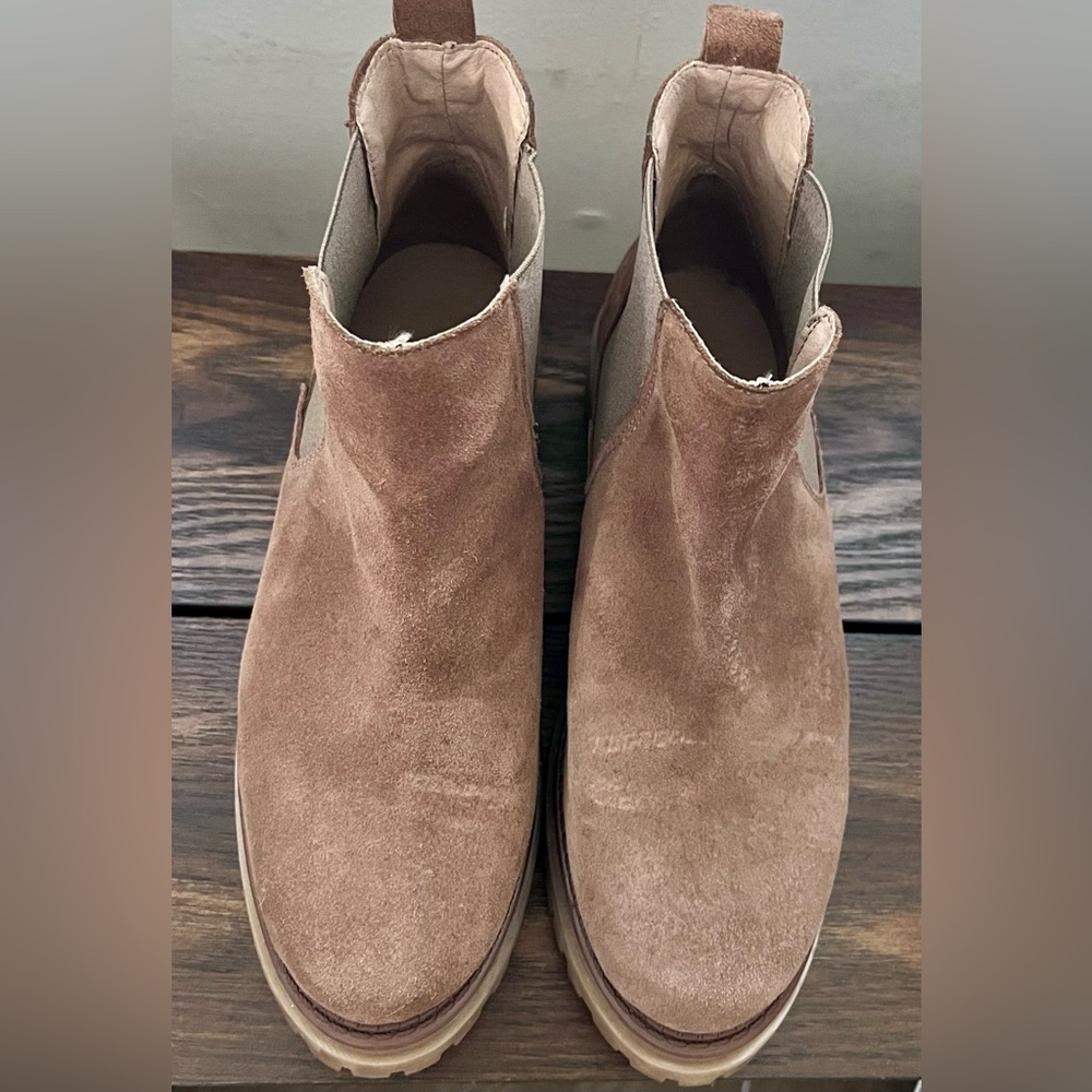 Moto/chelsea boots